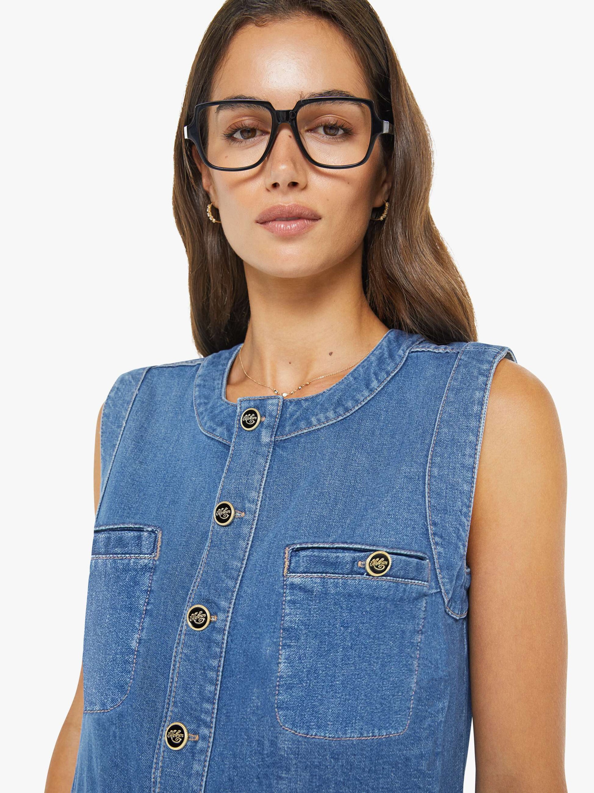 Mother Denim The Stashed Picky Mini Dress Whisk Me Away
