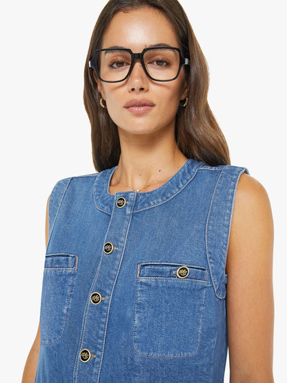 Mother Denim The Stashed Picky Mini Dress Whisk Me Away