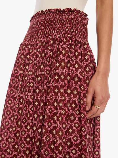 Mother Denim Natalie Martin Bella Skirt MOSAIC SPICE