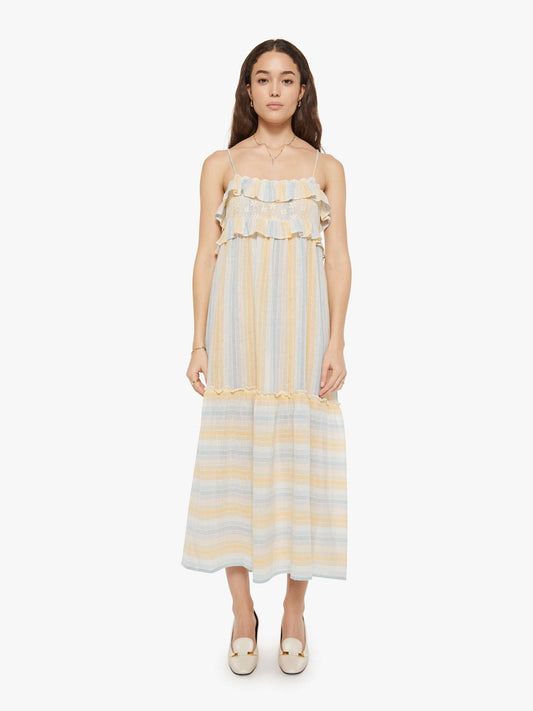 Mother Denim Alix of Bohemia Ida Dress SUNWASH STRIPE
