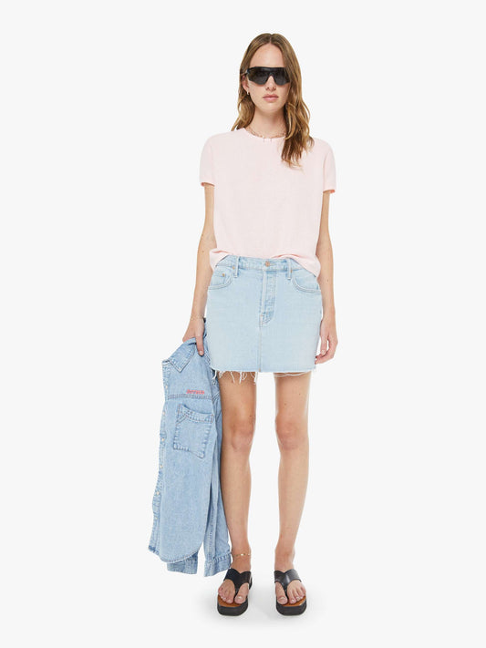 Mother Denim The Vagabond Mini Fray Bring The Cooler