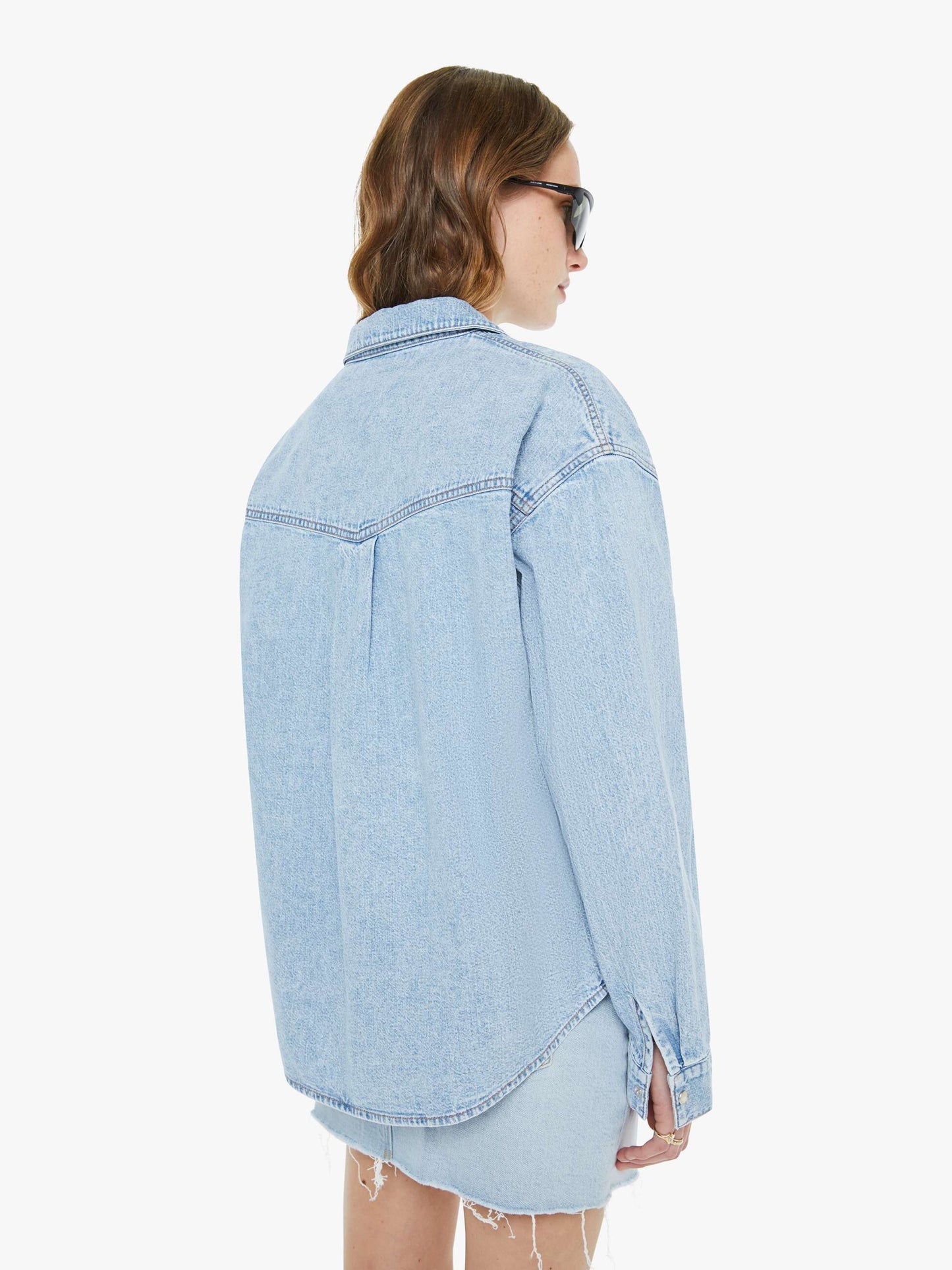Mother Denim The Vagabond Mini Fray Bring The Cooler