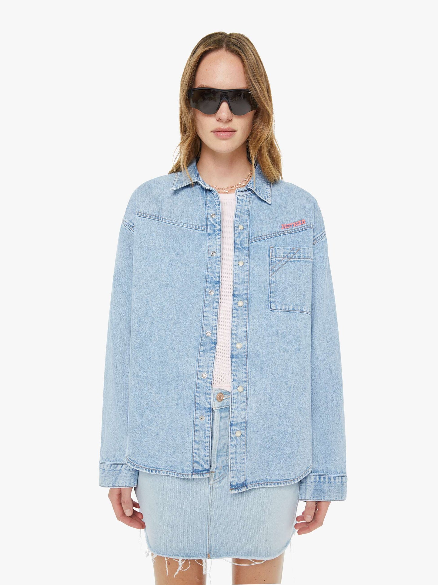 Mother Denim The Vagabond Mini Fray Bring The Cooler