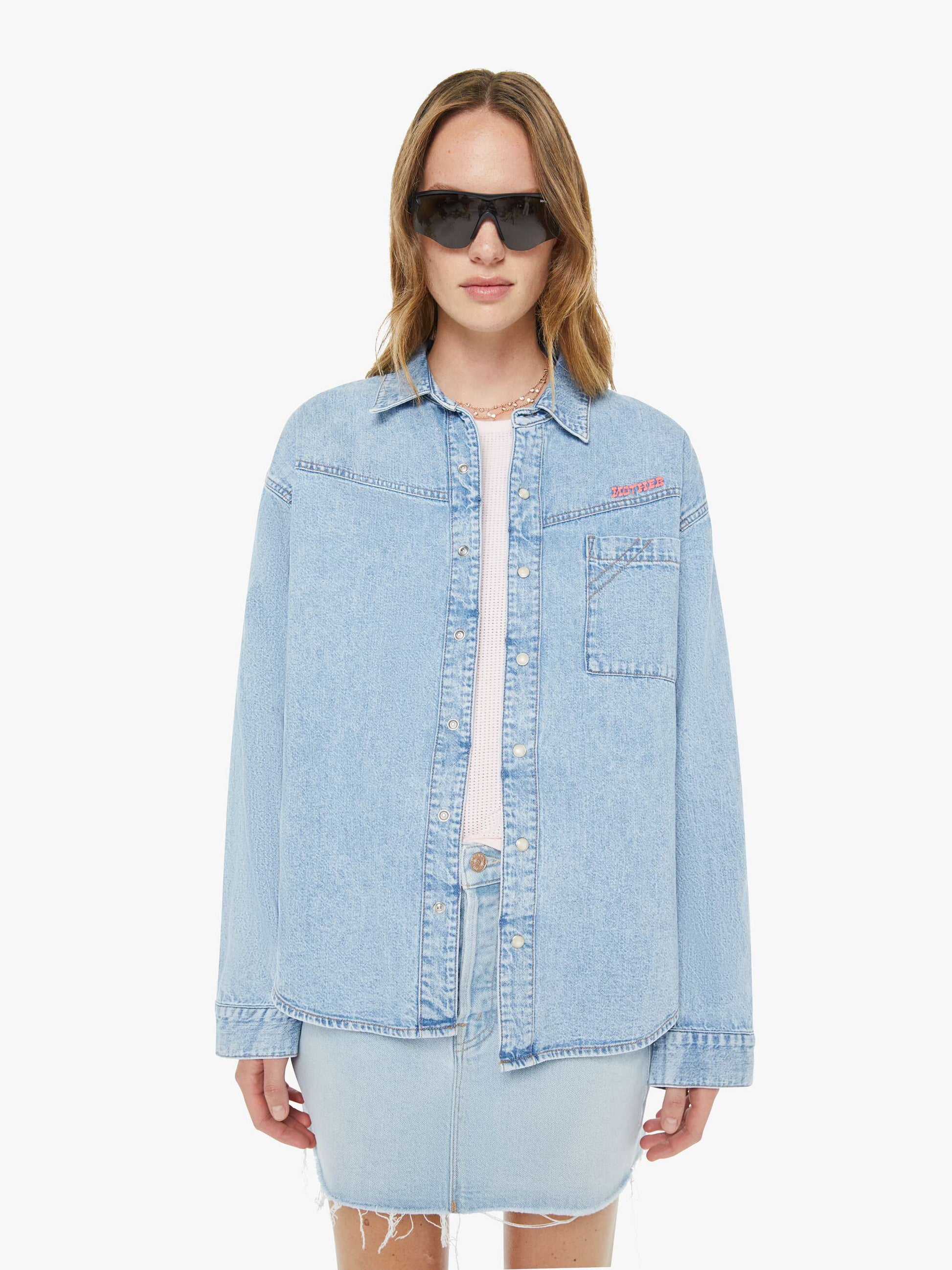 Mother Denim The Vagabond Mini Fray Bring The Cooler
