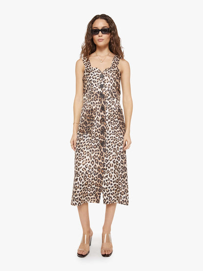 Mother Denim La Prestic Ouiston Bain De Soleil Dress PANTHERE