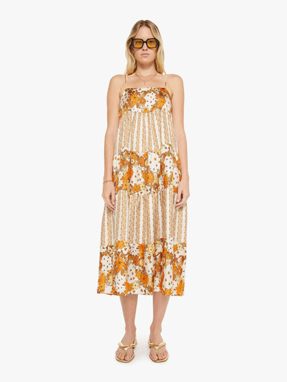 Mother Denim La Prestic Ouiston Fidji Dress FLOWER POWER