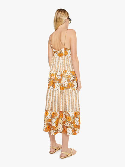 Mother Denim La Prestic Ouiston Fidji Dress FLOWER POWER