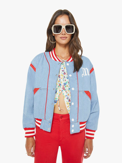 Mother Denim The Three Strikes Jacket Grand Slam