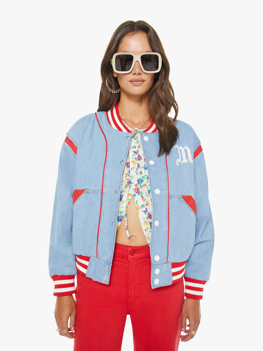 Mother Denim The Three Strikes Jacket Grand Slam
