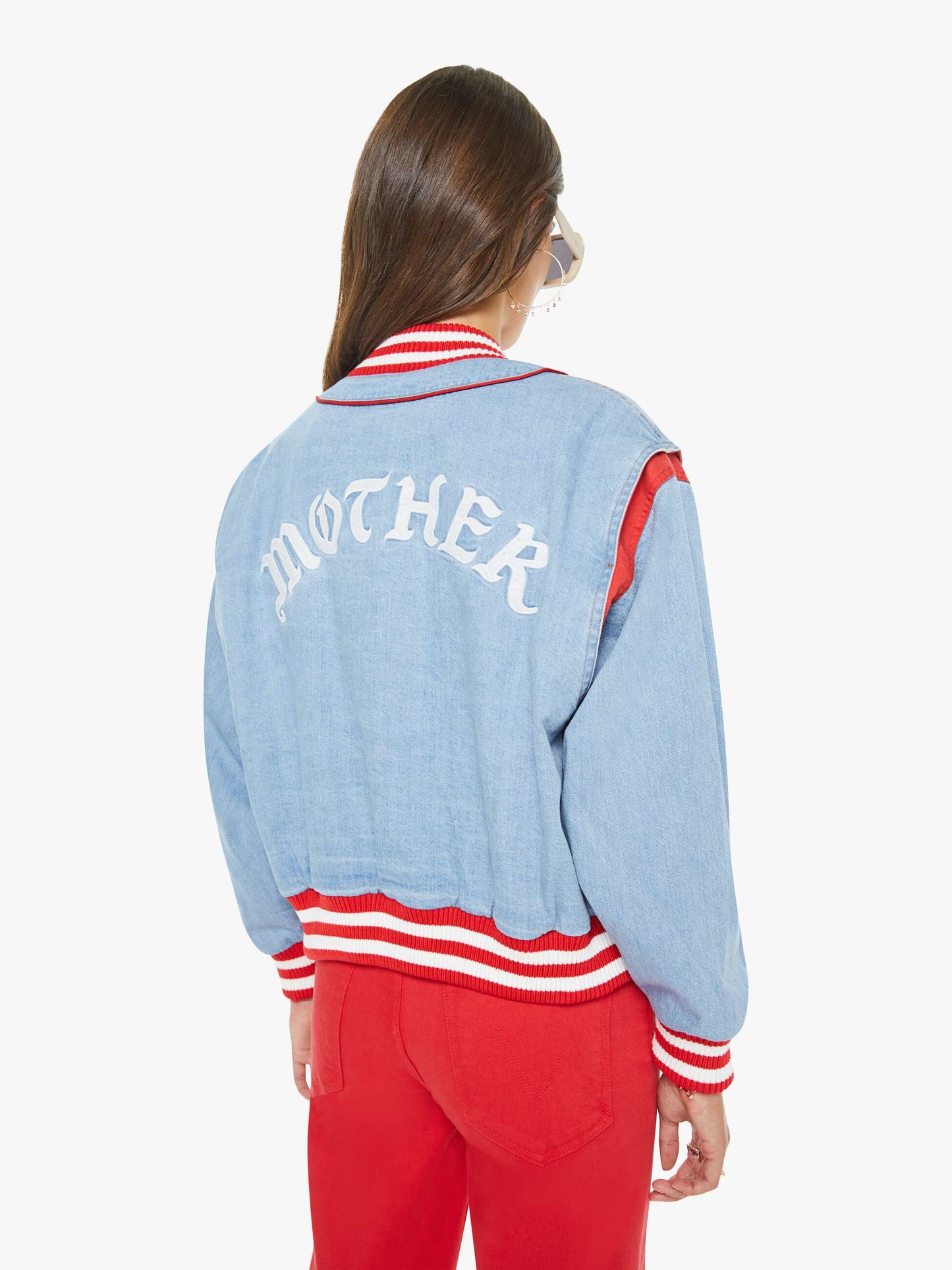 Mother Denim The Three Strikes Jacket Grand Slam