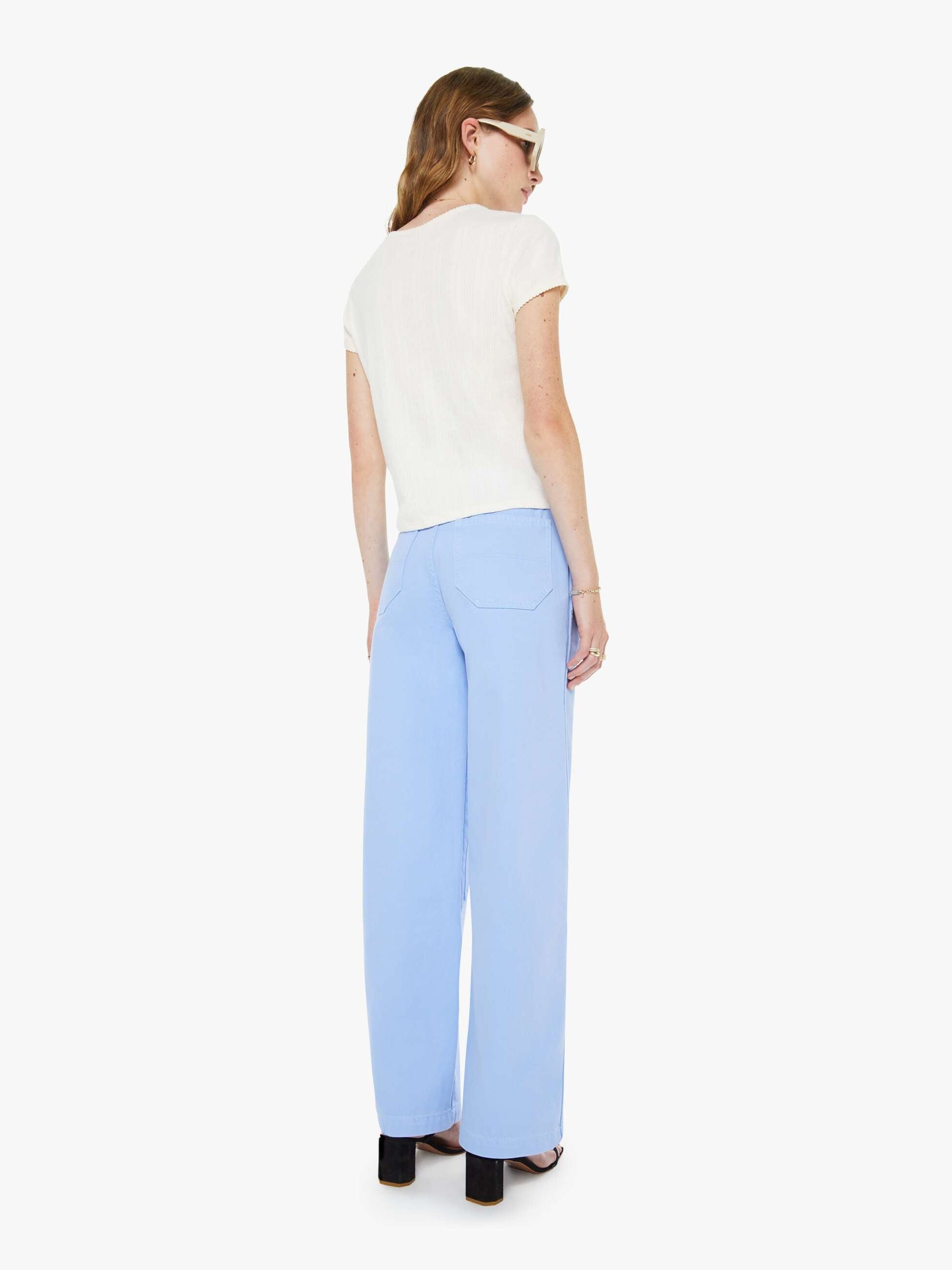 Mother Denim The Frontline Jacket Blue (Light-Pastel)