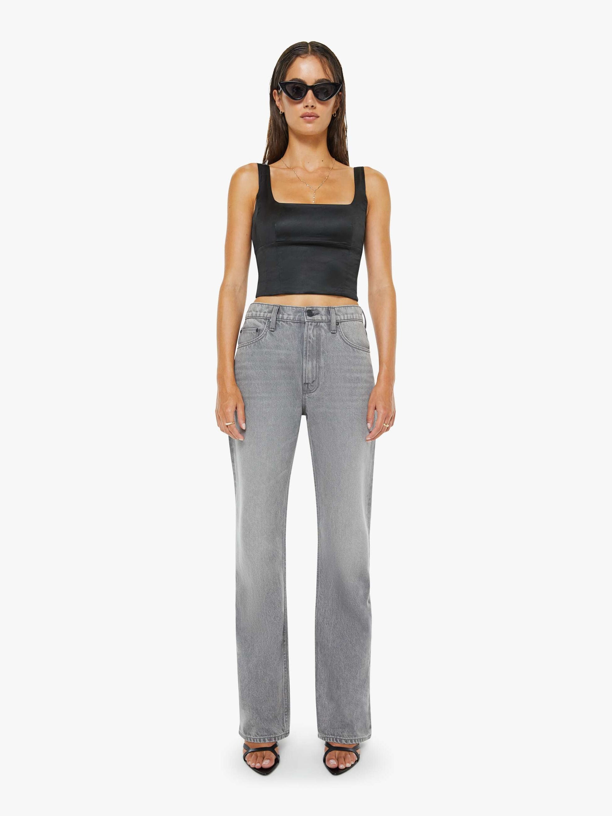 Mother Denim The Open Book Bird\u0026#39;s Eye View