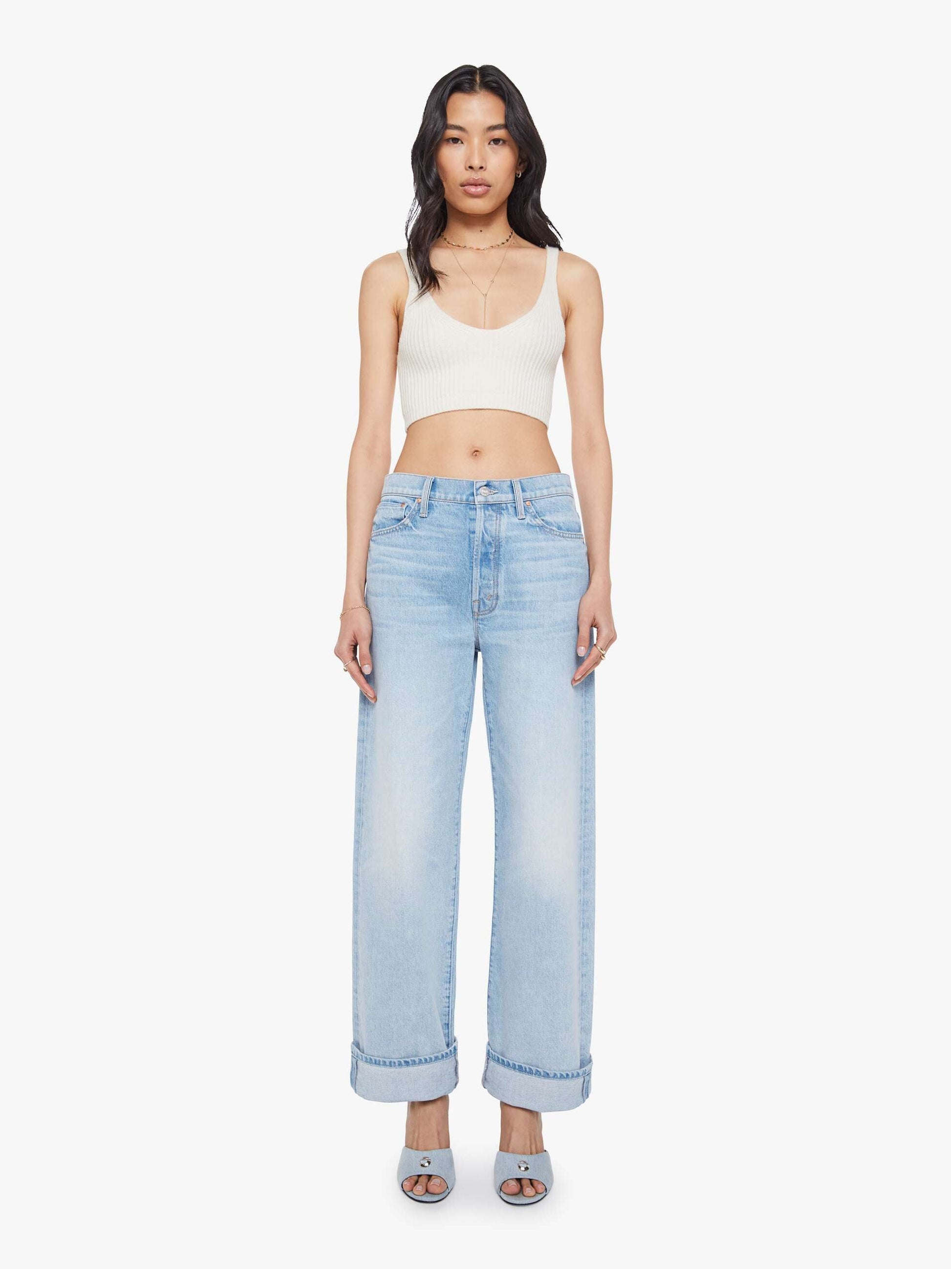 Mother Denim The Zip Raquette Cardigan Fluff Back