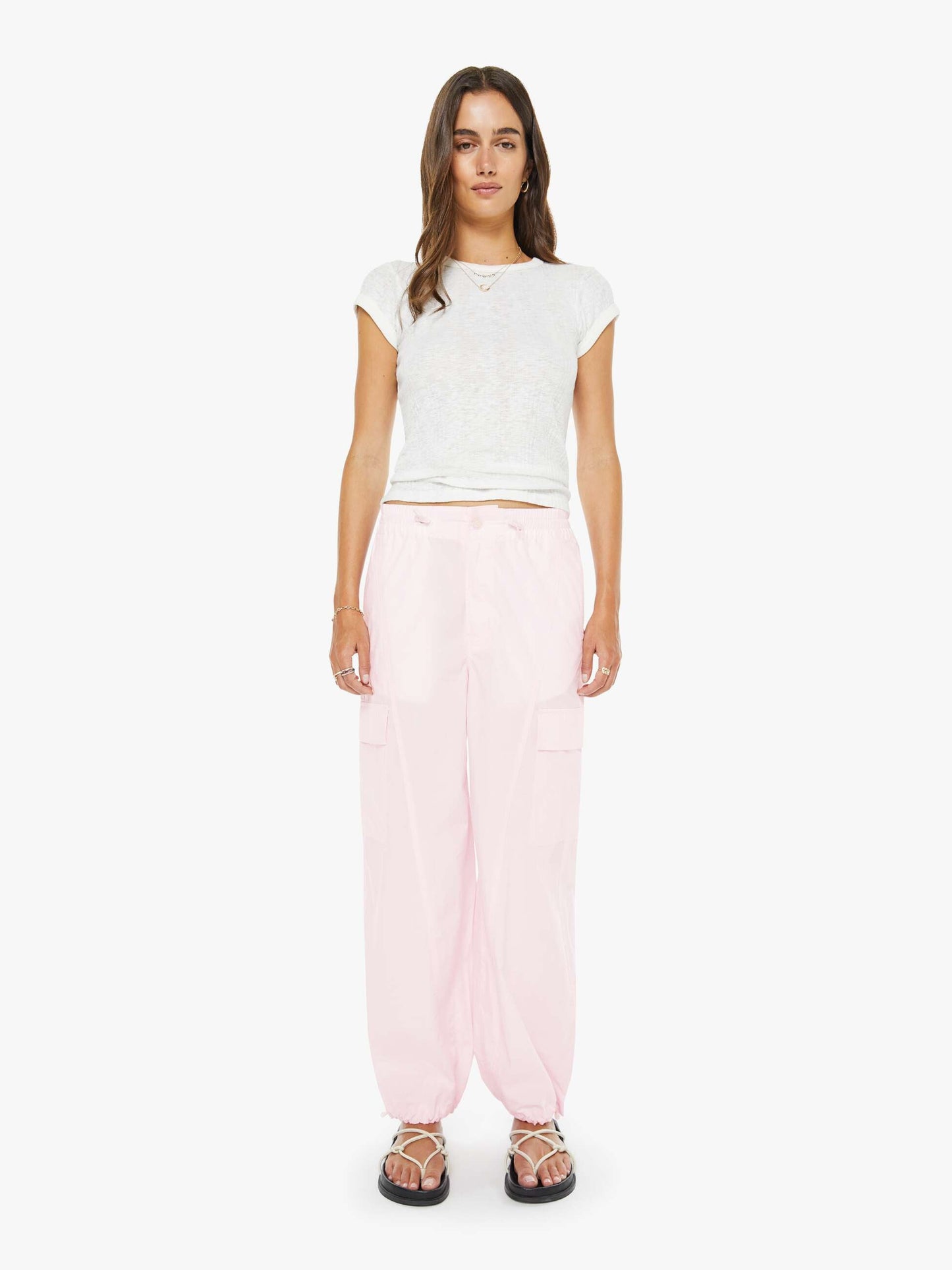 Mother Denim The Seamed Skydiver Flood Ballerina