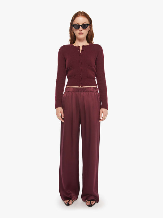 Mother Denim SABLYN Brynn Pant BORDEAUX
