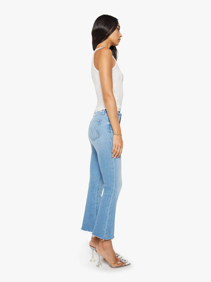 Mother Denim The Boxy Goodie Goodie True Blue And Fluff