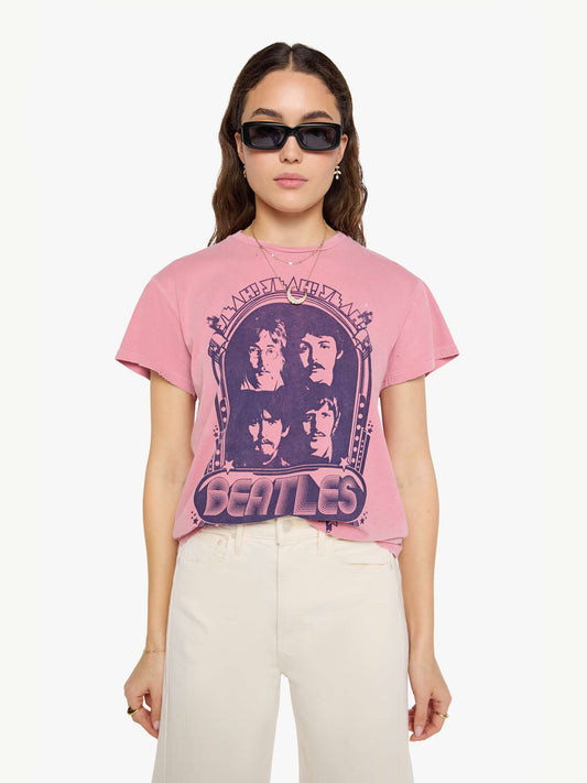Mother Denim MadeWorn The Beatles Tee PETAL