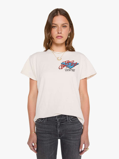 Mother Denim MadeWorn The Beach Boys Tees White (Natural)