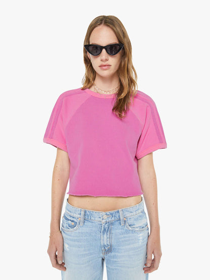Mother Denim The Half Cut Square Rose Violet