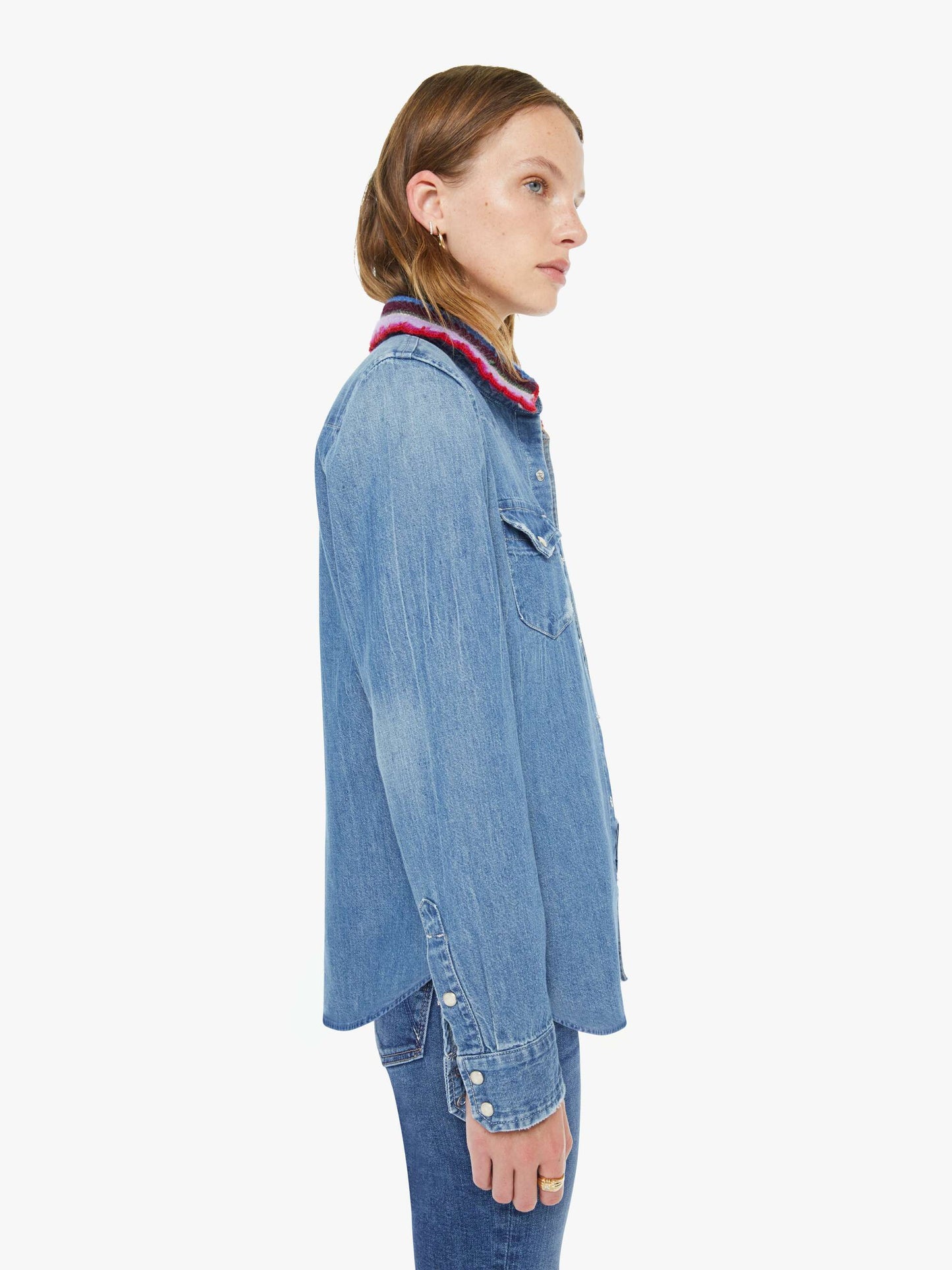Mother Denim The Sleeveless Concert Spin Cycle