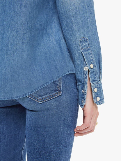 Mother Denim The Sleeveless Concert Spin Cycle