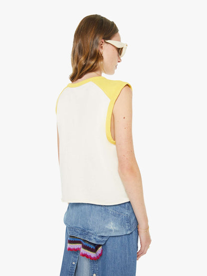 Mother Denim The Sleeveless Concert Spin Cycle