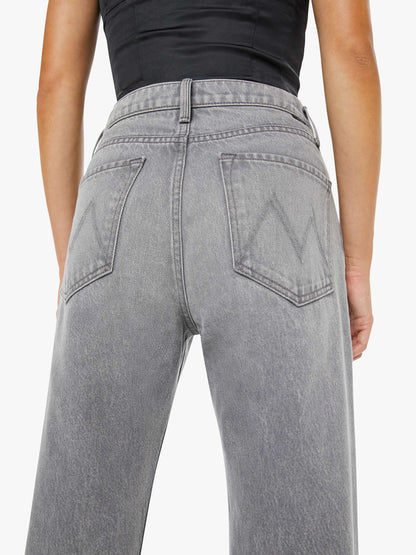 Mother Denim The Half Square Antique White
