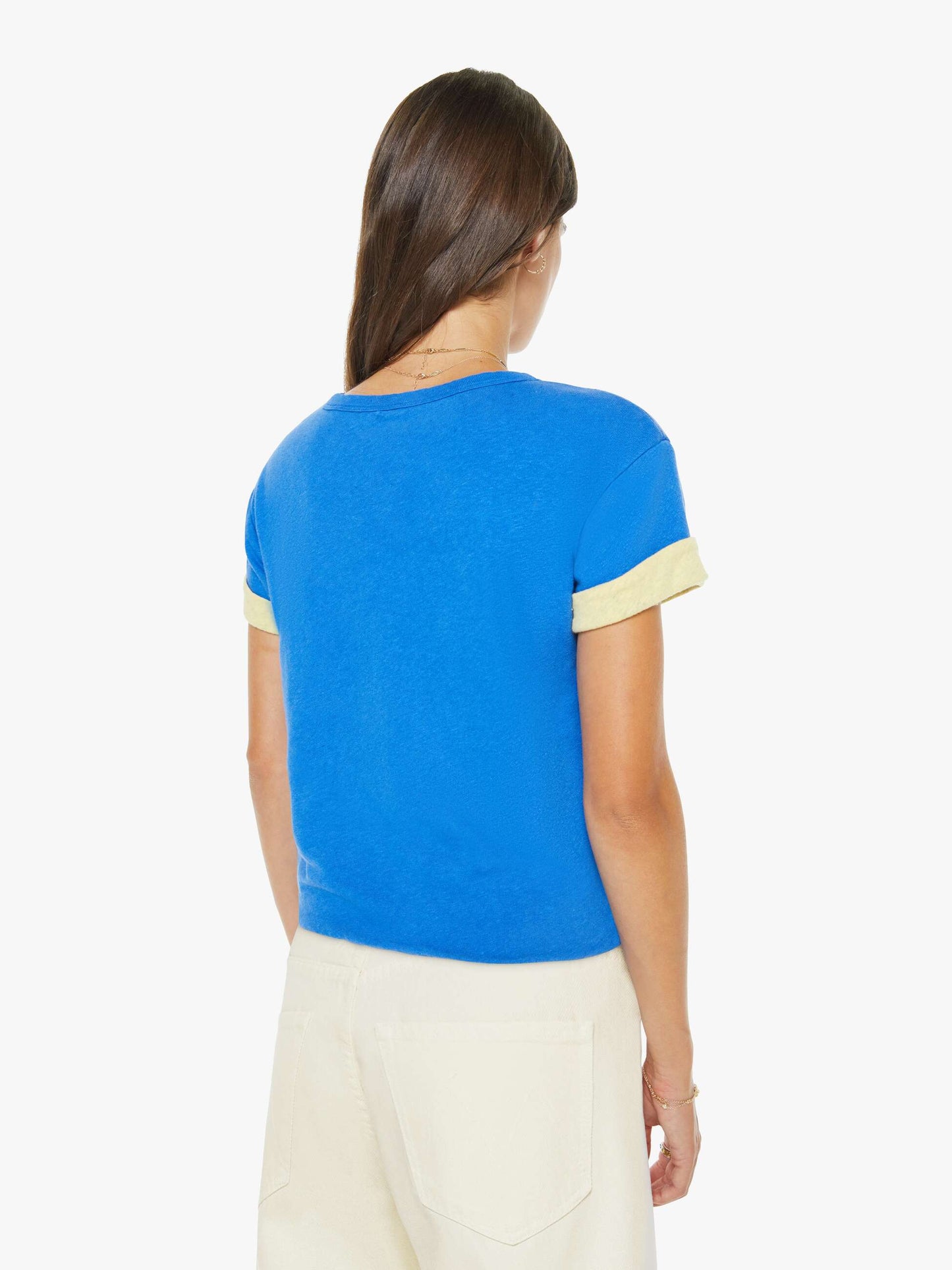 Mother Denim The Double Rowdy Blue (Medium)