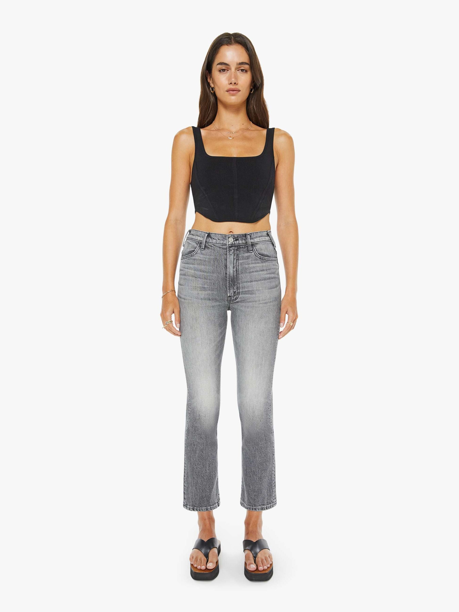 Mother Denim The Skipper Orange