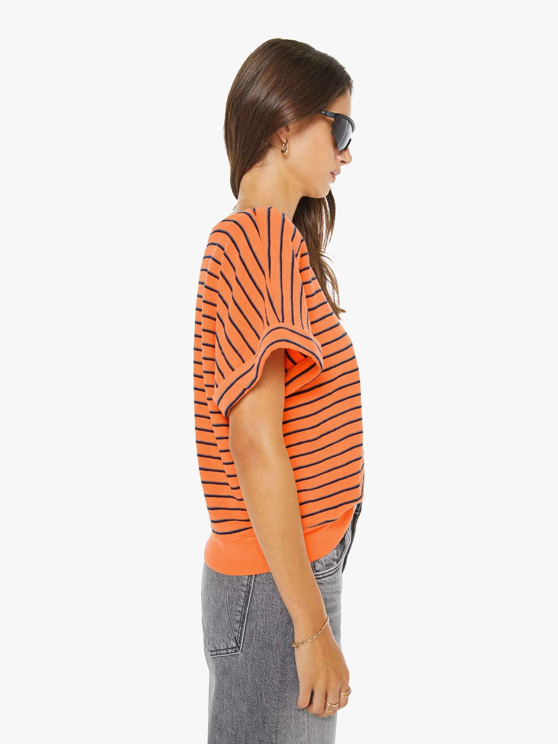 Mother Denim The Skipper Orange