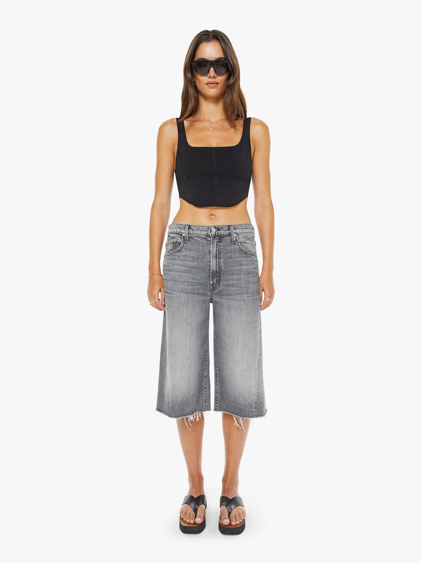 Mother Denim The Skipper Orange