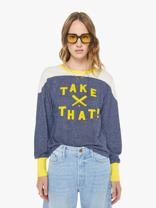 Mother Denim The L/S Cap Outfielder Take That!