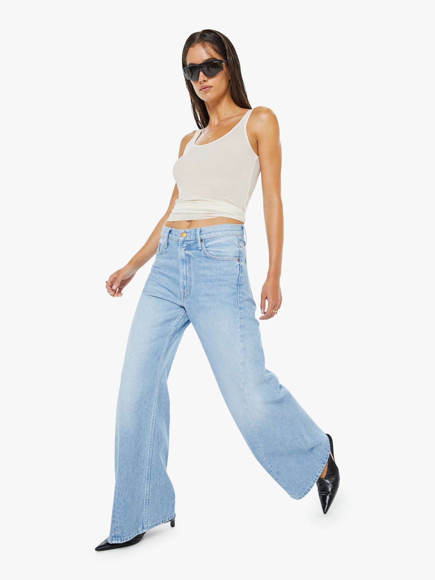 Mother Denim The L/S Cap Outfielder Take That!