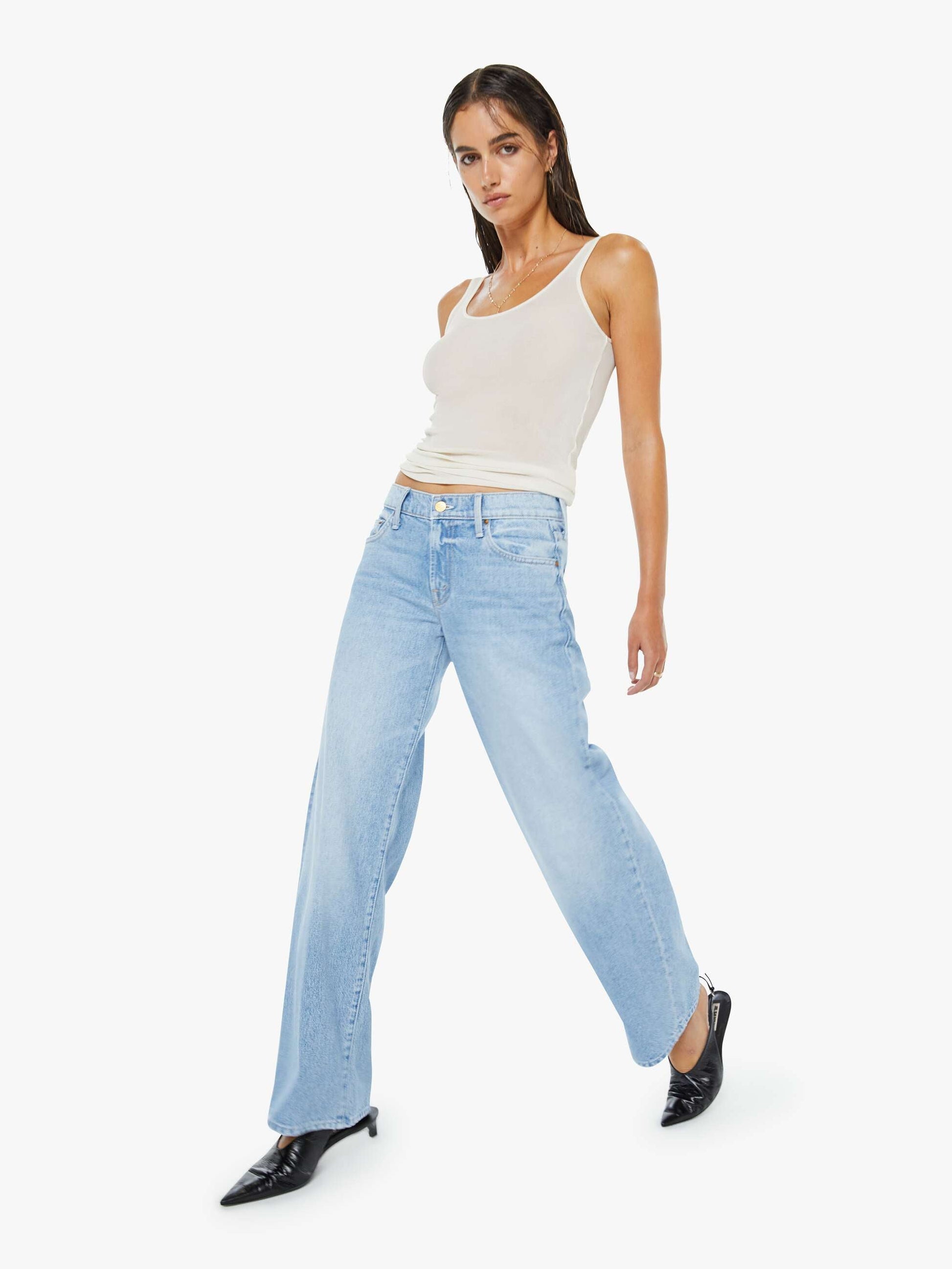 Mother Denim The L/S Cap Outfielder Take That!