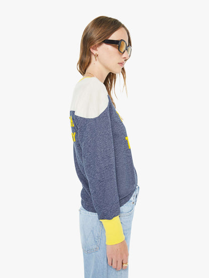 Mother Denim The L/S Cap Outfielder Take That!