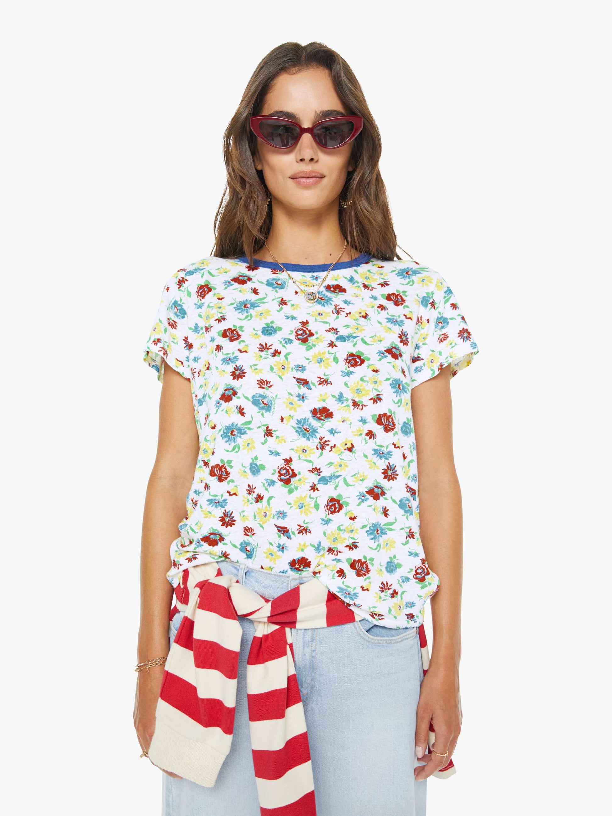 Mother Denim The Lil Goodie Bell Rose Bowl