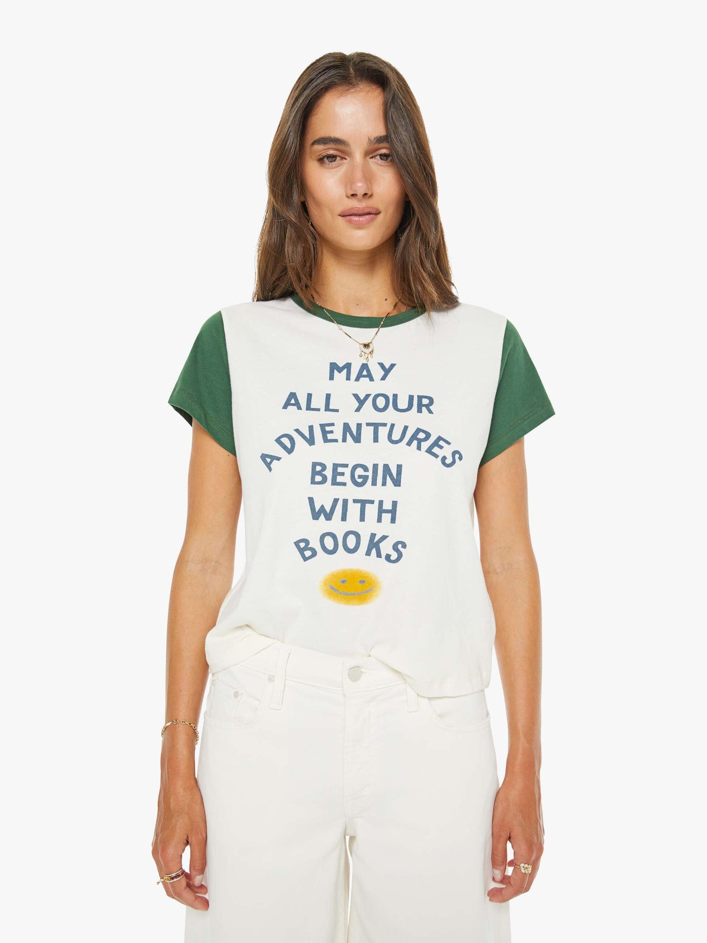 Mother Denim The Goodie Goodie Ringer Book Adventures