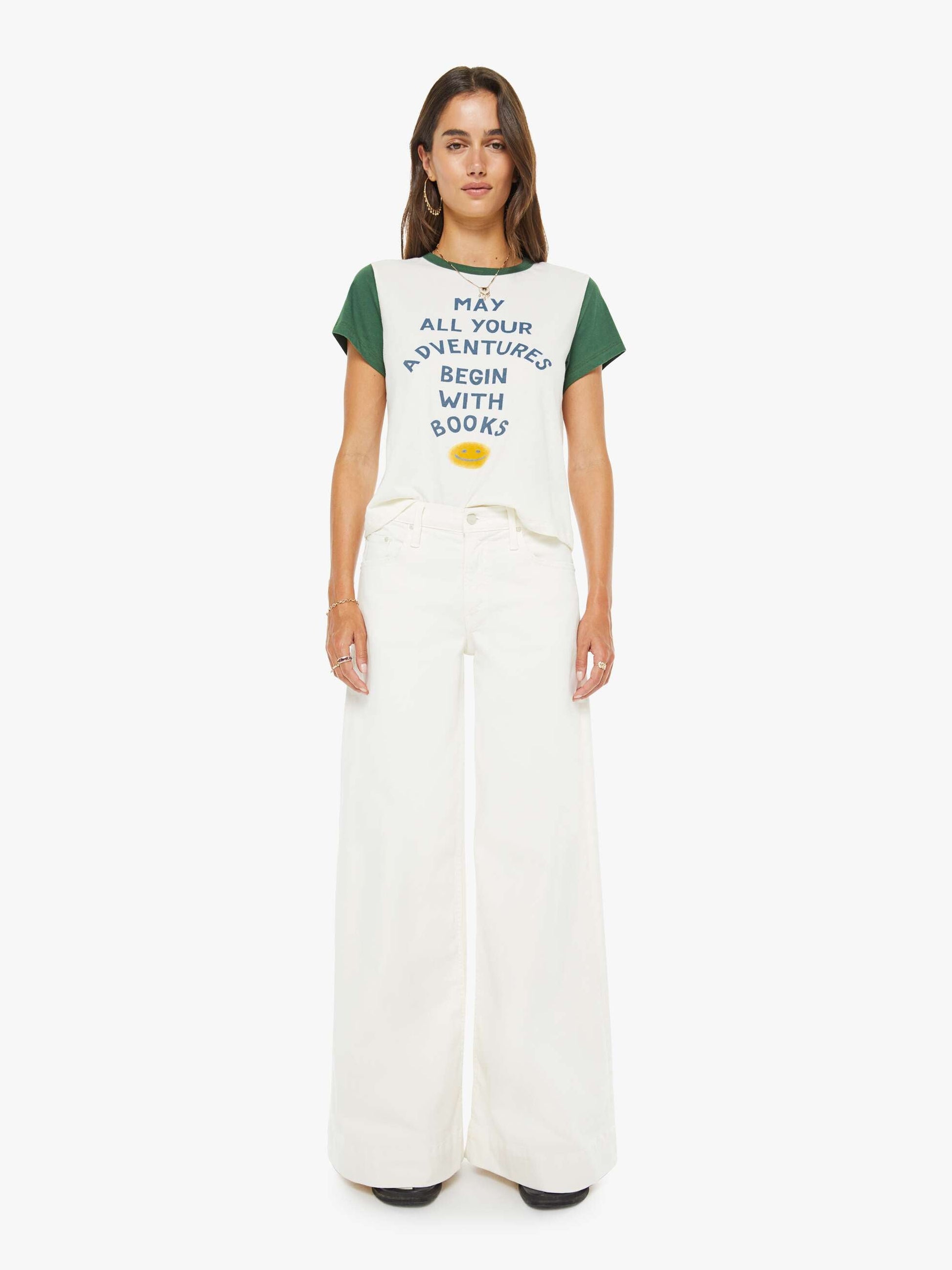Mother Denim The Goodie Goodie Ringer Book Adventures