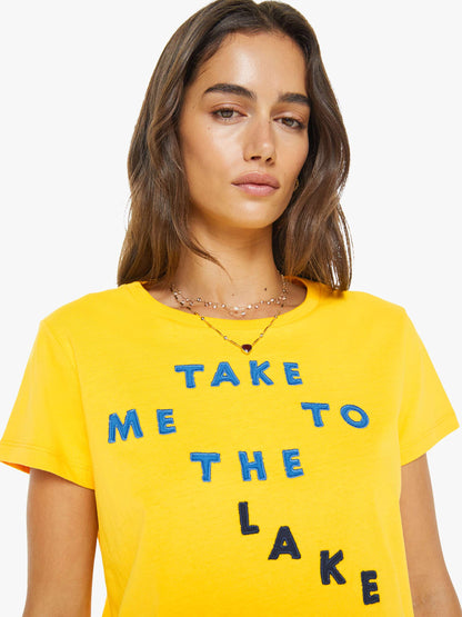 Mother Denim The Boxy Goodie Goodie Take Me To The Lake