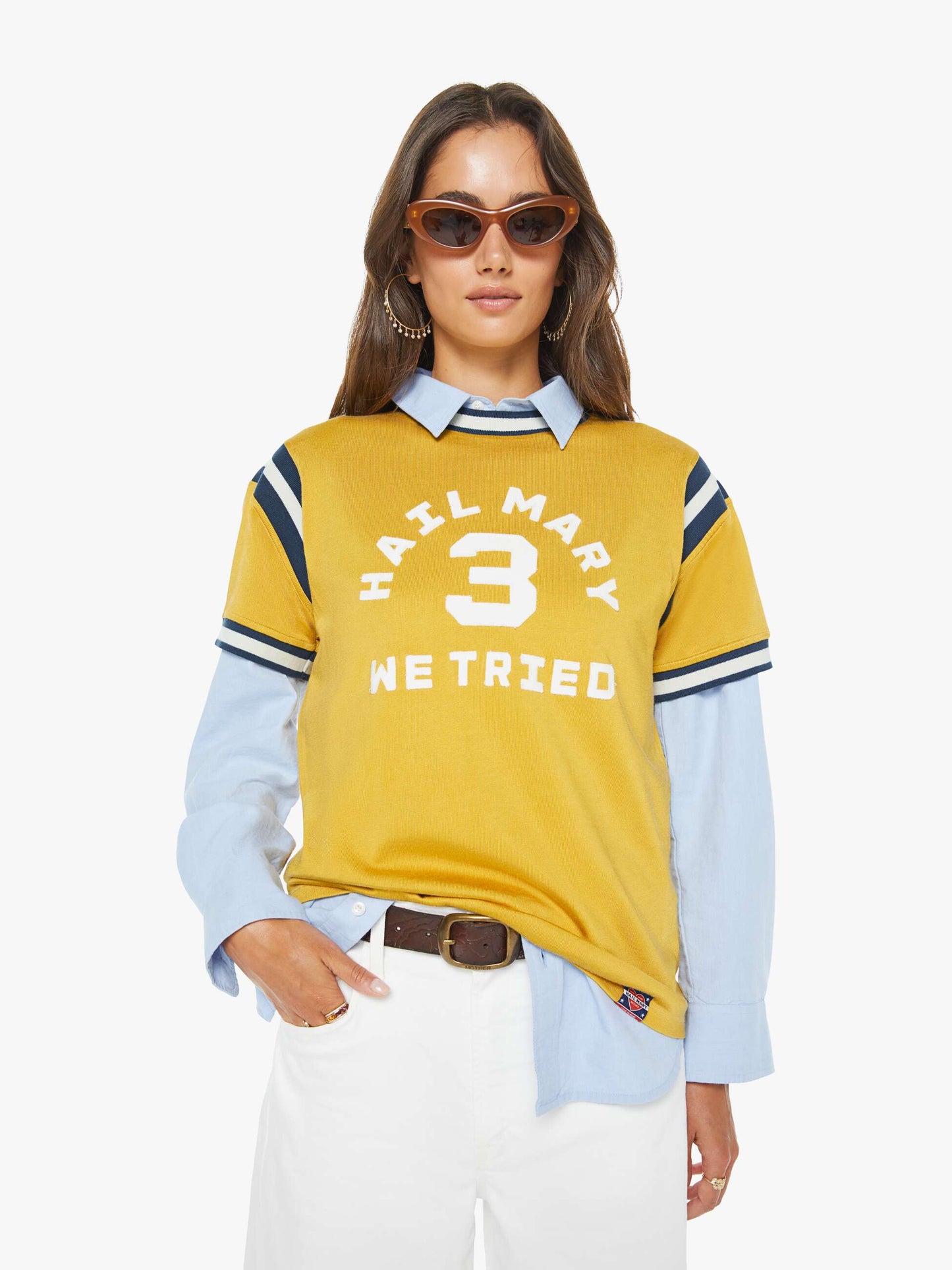 Mother Denim The Sport Rib Rowdy We Tried