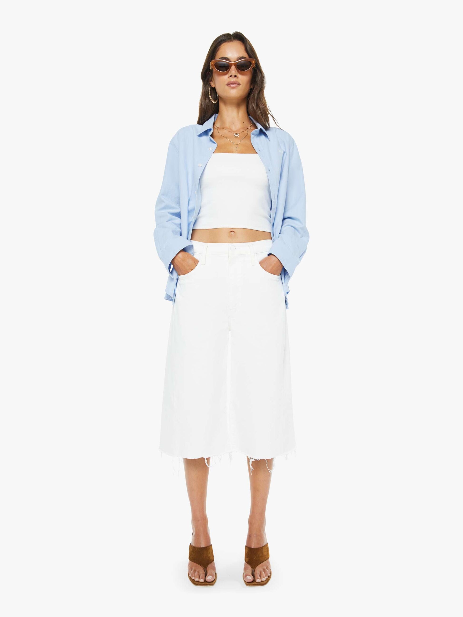 Mother Denim The Sport Rib Rowdy We Tried