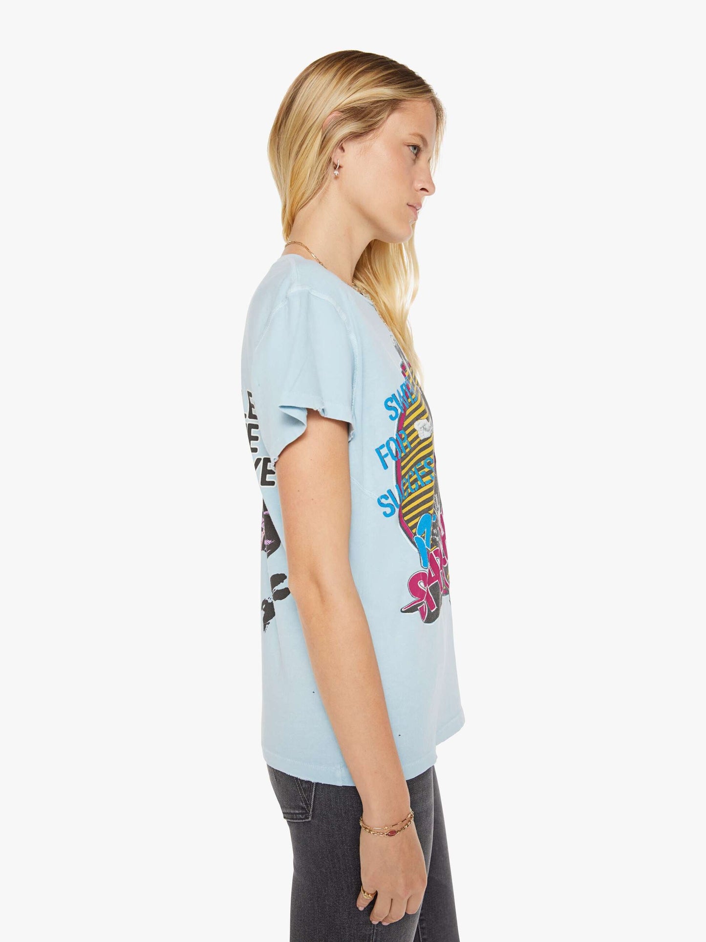 Mother Denim MadeWorn Rick Springfield Tee HAZE