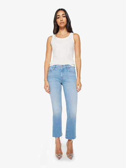 Mother Denim The S/S Match Teaberry And Fluff