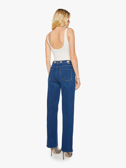 Mother Denim The Party In The Back Shirt Flower Notes