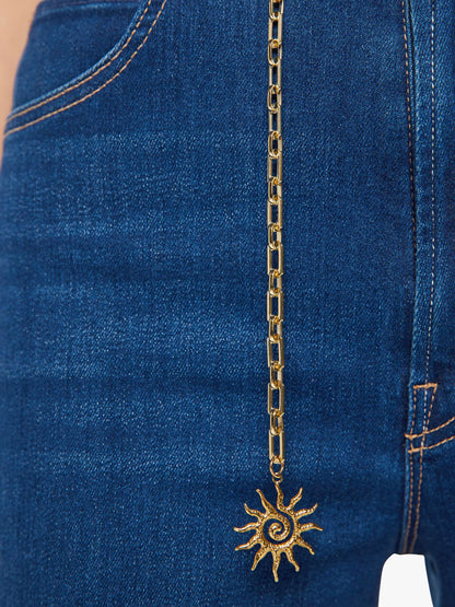 Mother Denim The Party In The Back Shirt Flower Notes