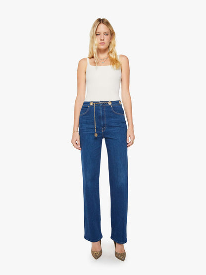 Mother Denim The Party In The Back Shirt Flower Notes
