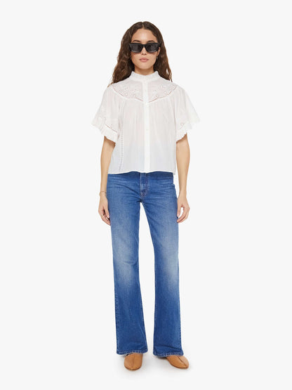 Mother Denim XiRENA Mae Shirt White