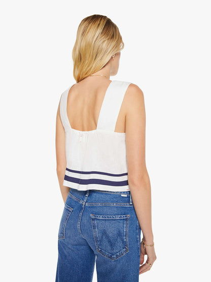 Mother Denim XiRENA Leni Top White