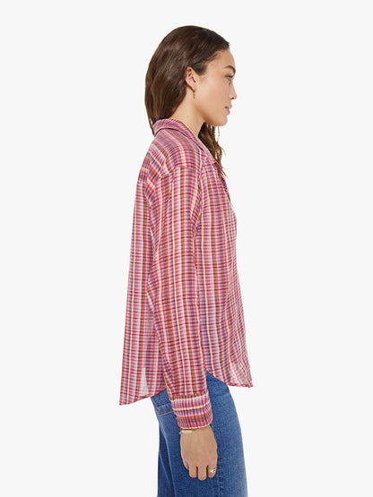 Mother Denim XiRENA Jace Shirt RUBY QUARTZ