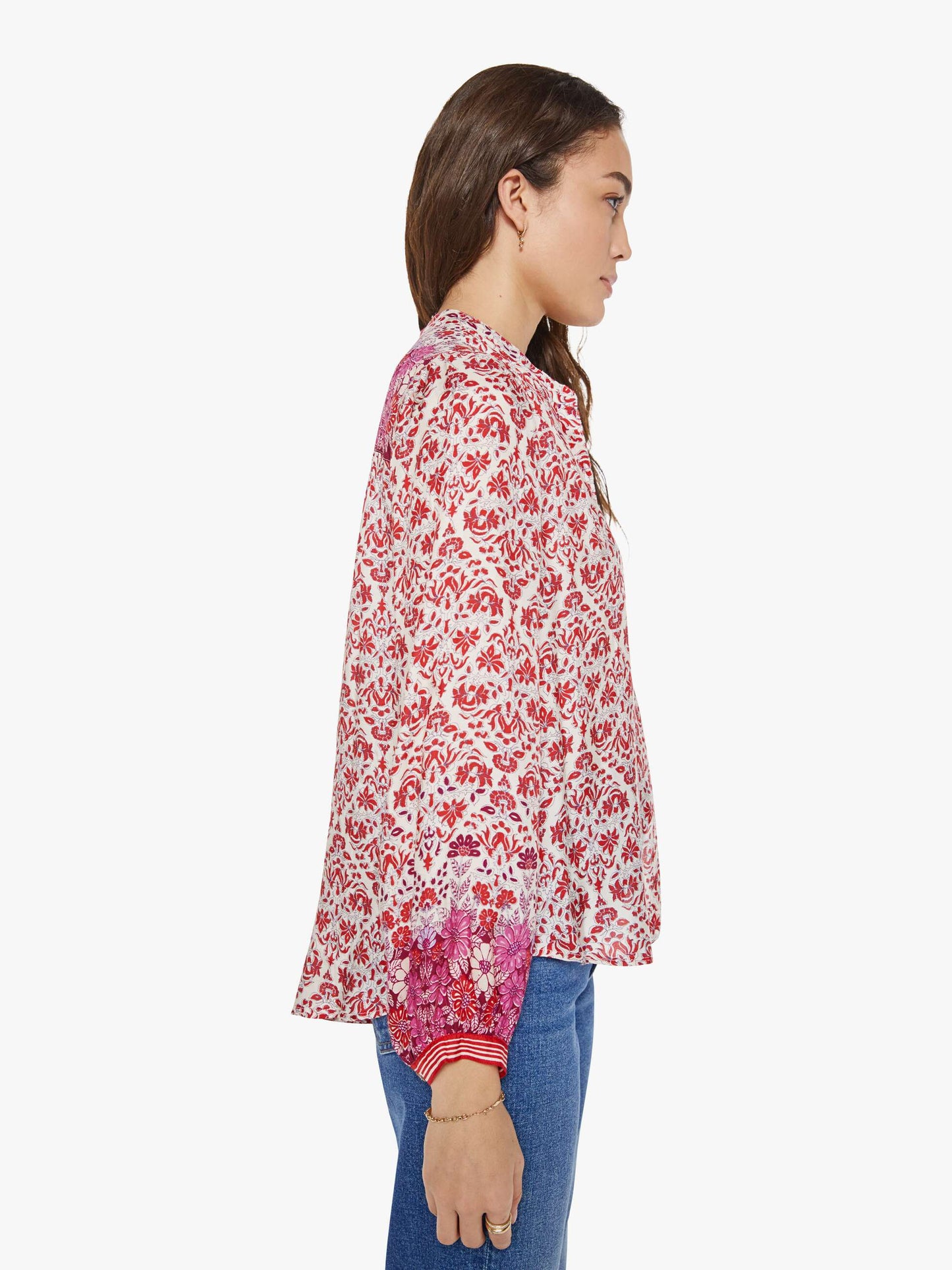 Mother Denim XiRENA Faye Shirt CRUSHBERRY